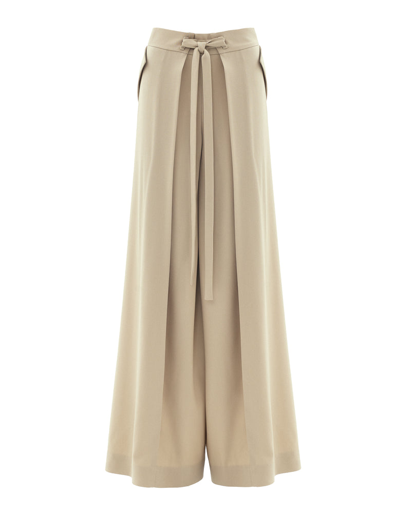 Palazzo Pants with front pleats