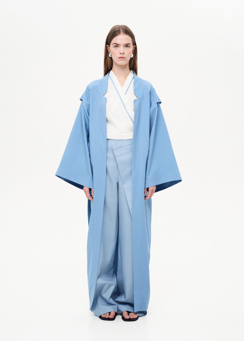 Kimono with Architectural Back