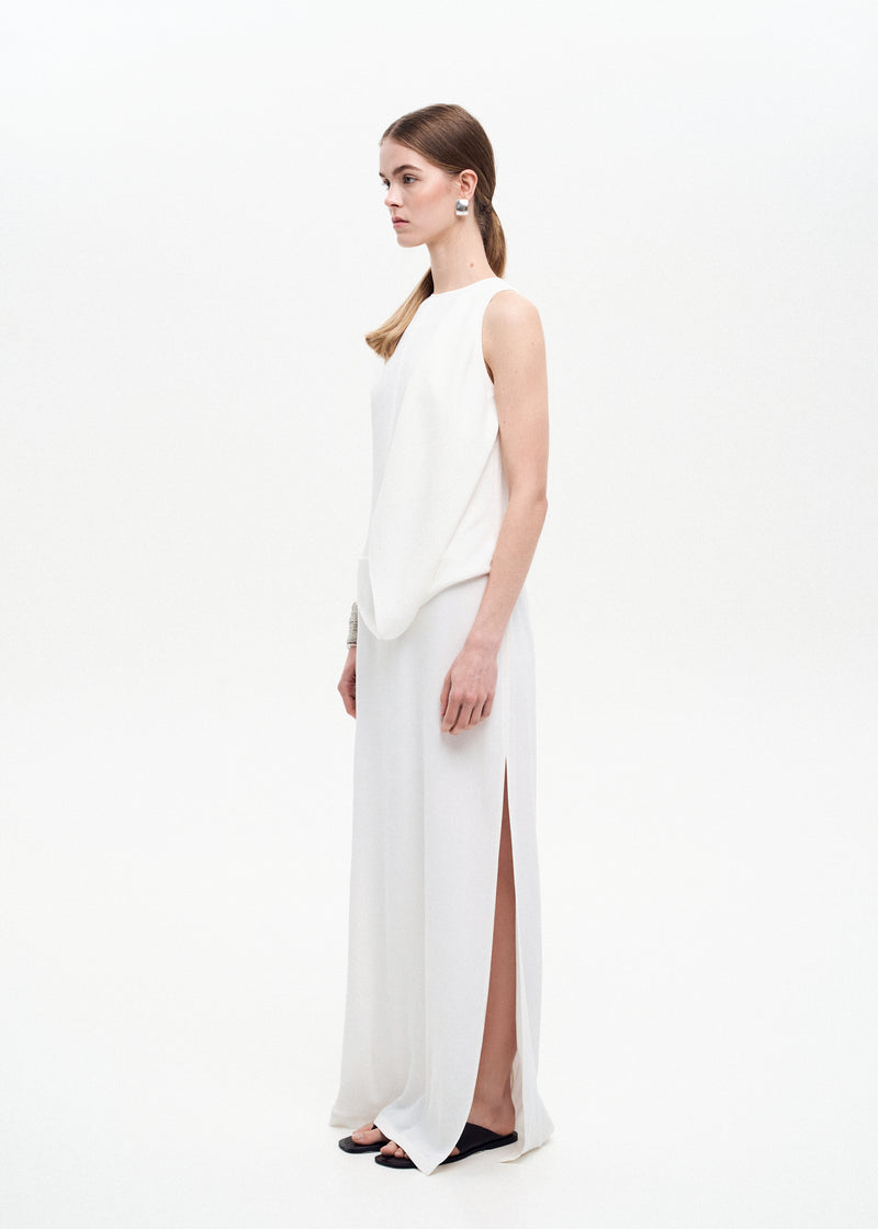 Dress with Accentuated Draping