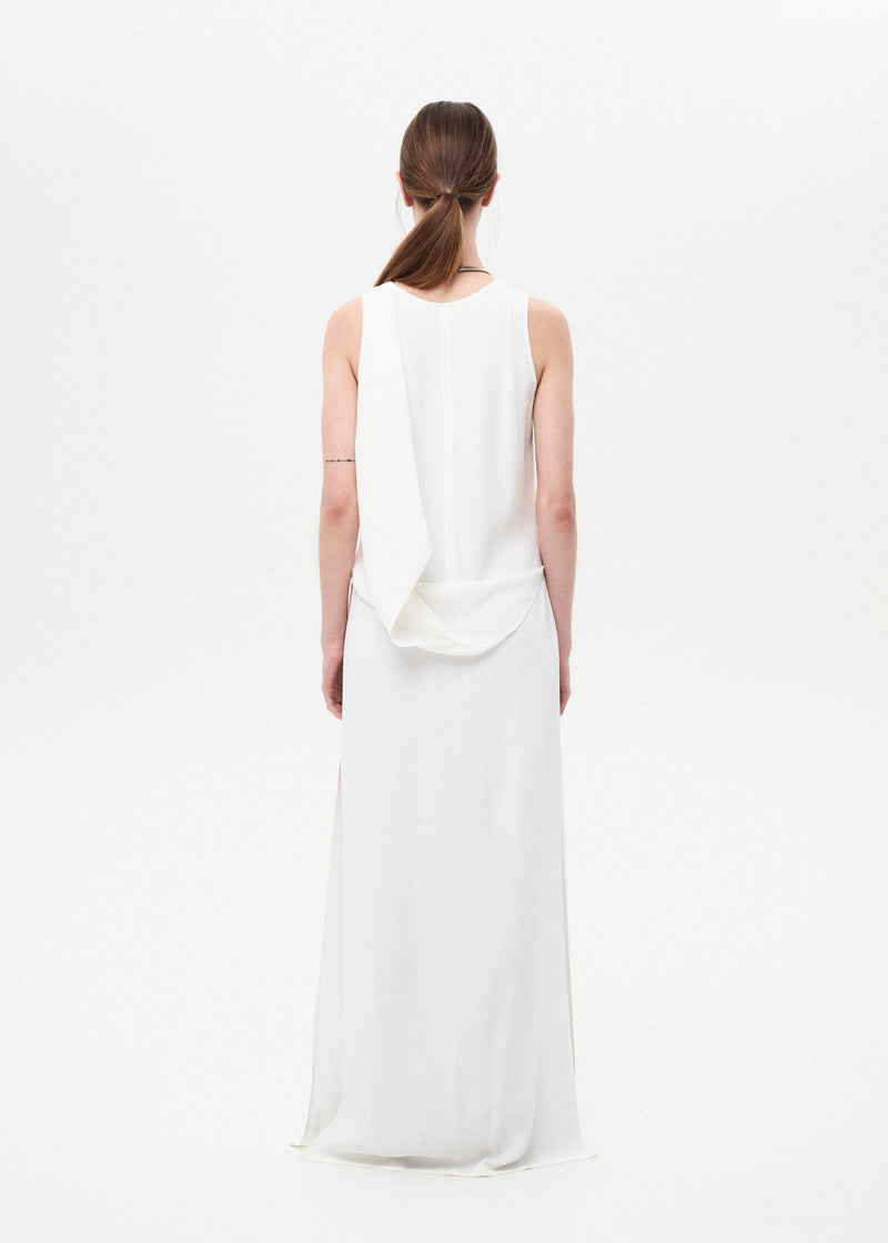 Dress with Accentuated Draping